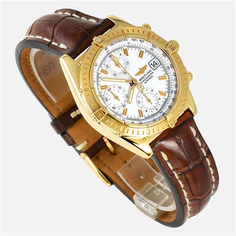 breitling chronomat 18k yellow gold|breitling chronomat 44 blackeye blue.